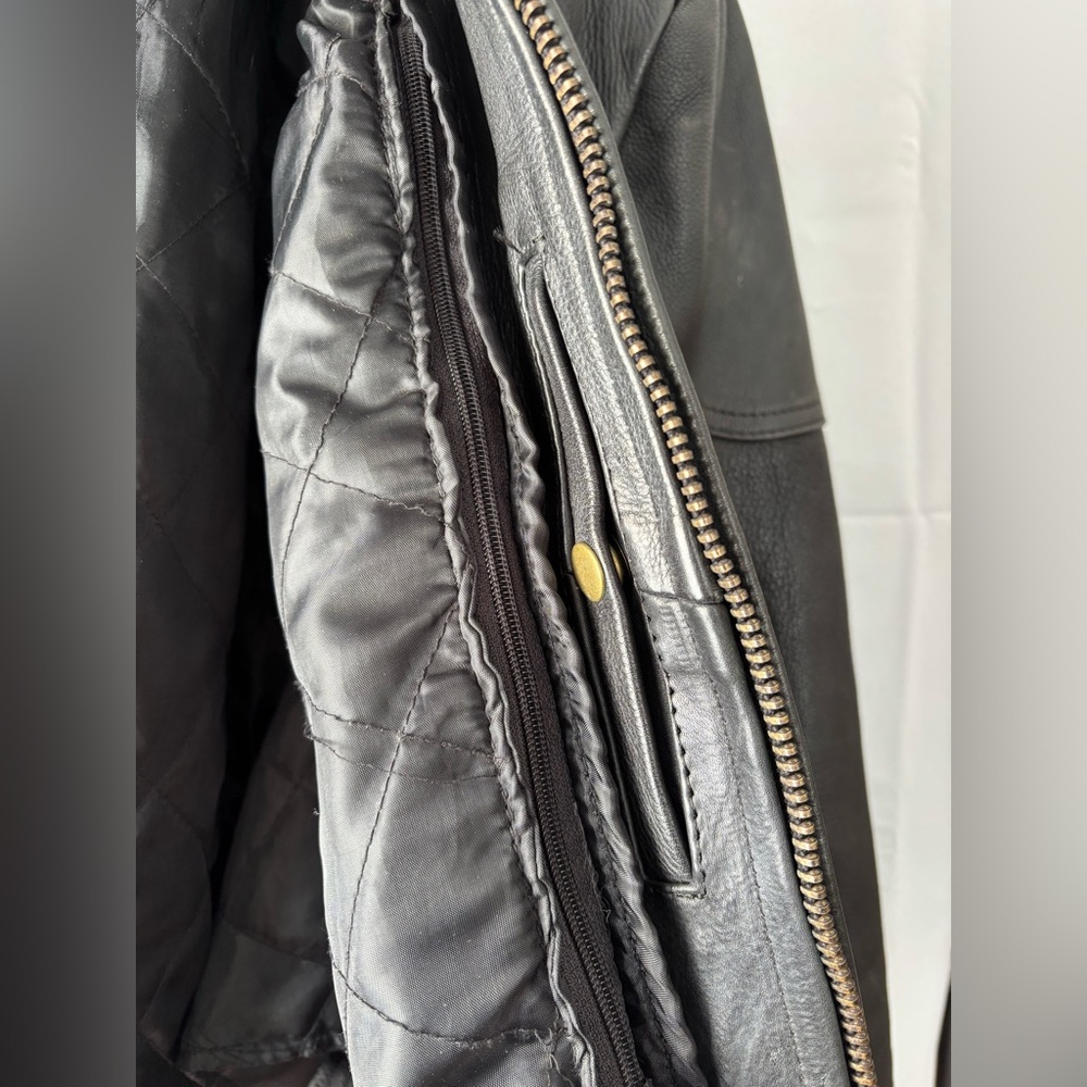 Men's Black Performance Jacket size 48 - Picture 3 of 10